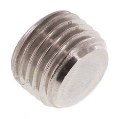 M14x1.5 Stainless steel Closing plug with Inner Hex without collar (conical) 40 Bar