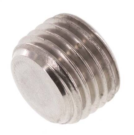 M14x1.5 Stainless steel Closing plug with Inner Hex without collar (conical) 40 Bar
