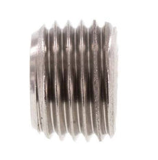 M14x1.5 Stainless steel Closing plug with Inner Hex without collar (conical) 40 Bar