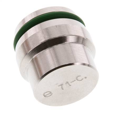 18L Stainless steel Closing Plug for Cutting Ring Fittings 315 Bar DIN 2353