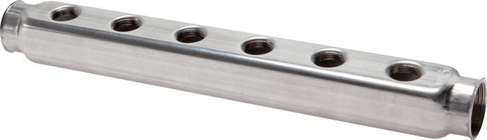 2xG 1'' x 14xG 1/2'' Stainless steel Distributor Block Double-sided 10 Bar