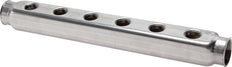2xG 1'' x 5xG 1/2'' Stainless steel Distributor Block One-sided 10 Bar