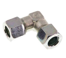 10LL Zinc plated Steel 90 deg Elbow Cutting ring 100 Bar DIN 2353
