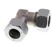 18L Zinc plated Steel 90 deg Elbow Cutting ring 315 Bar DIN 2353