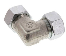 30S Zinc plated Steel 90 deg Elbow Cutting ring 400 Bar DIN 2353