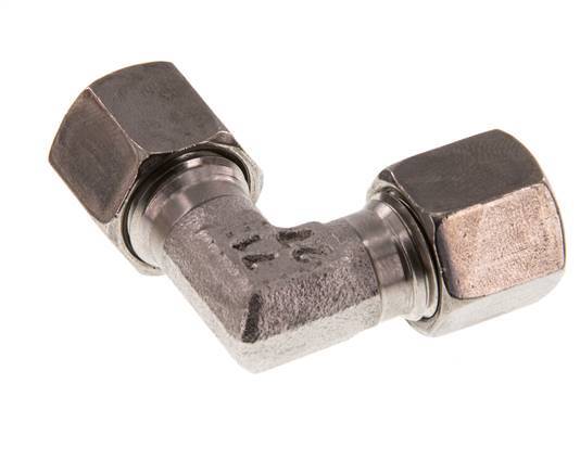 8L Stainless steel 90 deg Elbow Cutting ring 315 Bar DIN 2353