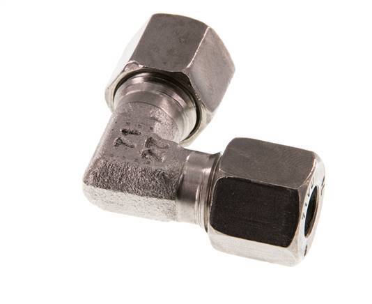 8L Stainless steel 90 deg Elbow Cutting ring 315 Bar DIN 2353