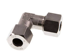 12S Stainless steel 90 deg Elbow Cutting ring 630 Bar DIN 2353