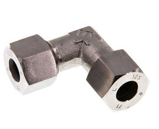 12S Stainless steel 90 deg Elbow Cutting ring 630 Bar DIN 2353