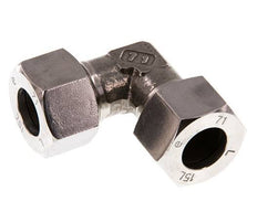 15L Stainless steel 90 deg Elbow Cutting ring 315 Bar DIN 2353