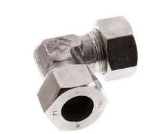 18L Stainless steel 90 deg Elbow Cutting ring 315 Bar DIN 2353