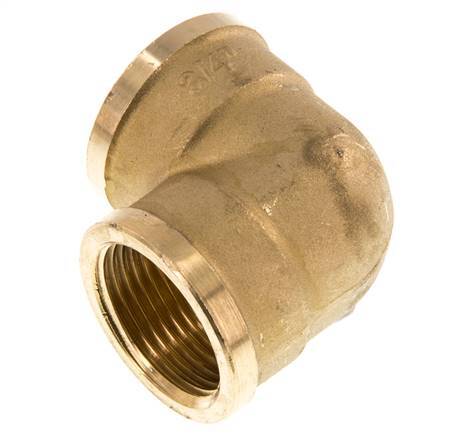 G 3/4'' Brass 90 deg Elbow Fitting 16 Bar