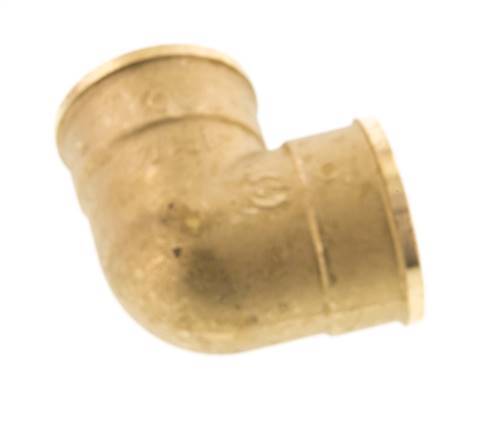 G 1 1/4'' Brass 90 deg Elbow Fitting 16 Bar