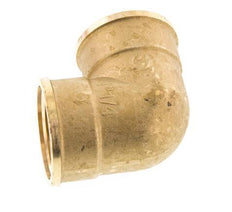 G 1 1/4'' Brass 90 deg Elbow Fitting 16 Bar