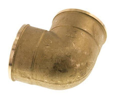 G 2'' Brass 90 deg Elbow Fitting 16 Bar