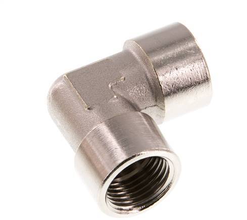G 1/2'' Nickel plated Brass 90 deg Elbow Fitting 16 Bar