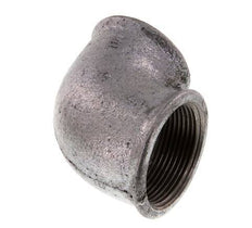 Rp 1 1/2'' x Rp 1 1/4'' Zinc plated Cast iron 90 deg Elbow Fitting 25 Bar