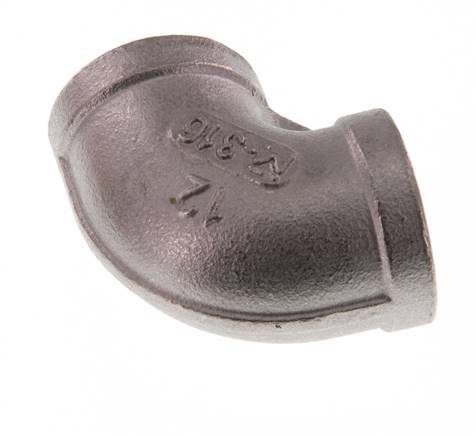 1/2'' NPT Stainless steel 90 deg Elbow Fitting 16 Bar