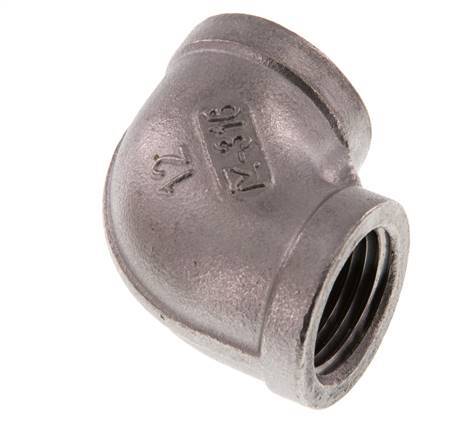 1/2'' NPT Stainless steel 90 deg Elbow Fitting 16 Bar