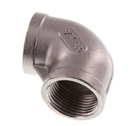 Rp 3/4'' Stainless steel 90 deg Elbow Fitting 10 Bar