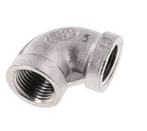 3/8'' NPT Stainless steel 90 deg Elbow Fitting 16 Bar