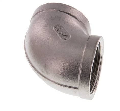 Rp 1 1/2'' Stainless steel 90 deg Elbow Fitting 16 Bar