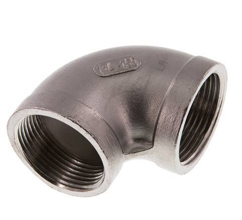 Rp 1 1/4'' Stainless steel 90 deg Elbow Fitting 16 Bar