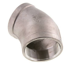 Rp 2 1/2'' Stainless steel 45 deg Elbow Fitting 16 Bar