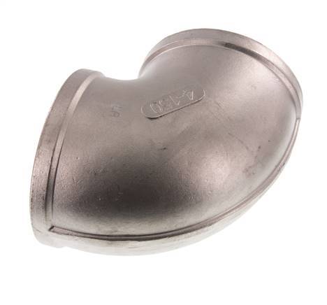 Rp 4'' Stainless steel 90 deg Elbow Fitting 16 Bar