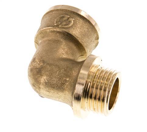 G 1/2'' F/M Brass 90 deg Elbow Fitting 16 Bar