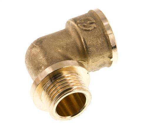 G 1/2'' F/M Brass 90 deg Elbow Fitting 16 Bar