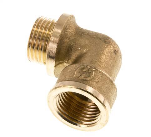 G 1/2'' F/M Brass 90 deg Elbow Fitting 16 Bar