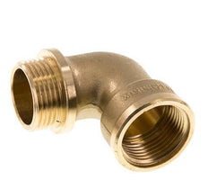 G 1'' F/M Brass 90 deg Elbow Fitting 16 Bar