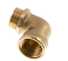 G 1'' F/M Brass 90 deg Elbow Fitting 16 Bar