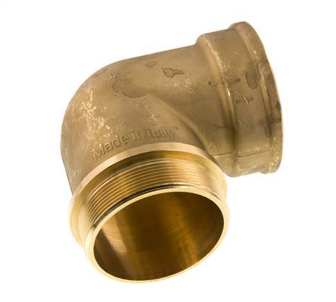 G 3'' x G 3'' F/M Brass 90 deg Elbow Fitting 16 Bar