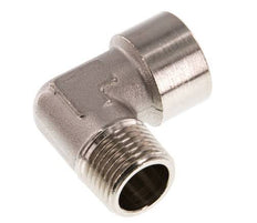 G 1/2'' x R 1/2'' F/M Nickel plated Brass 90 deg Elbow Fitting 16 Bar