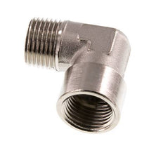 G 1/2'' x R 1/2'' F/M Nickel plated Brass 90 deg Elbow Fitting 16 Bar