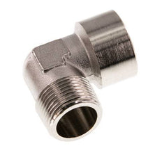 G 3/4'' x R 3/4'' F/M Nickel plated Brass 90 deg Elbow Fitting 16 Bar