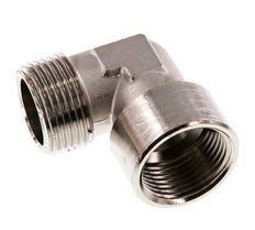 G 1'' x R 1'' F/M Nickel plated Brass 90 deg Elbow Fitting 16 Bar