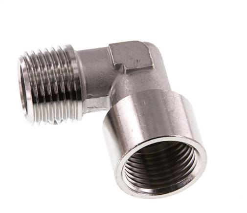 G 1/2'' x R 1/2'' F/M Stainless steel 90 deg Elbow Fitting 150 Bar