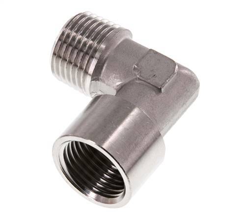 G 1/2'' x R 1/2'' F/M Stainless steel 90 deg Elbow Fitting 150 Bar