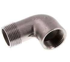 Rp 1'' x R 1'' F/M Stainless steel 90 deg Elbow Fitting 10 Bar
