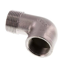 Rp 1'' x R 1'' F/M Stainless steel 90 deg Elbow Fitting 10 Bar