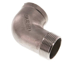 Rp 1 1/4'' x R 1 1/4'' F/M Stainless steel 90 deg Elbow Fitting 10 Bar