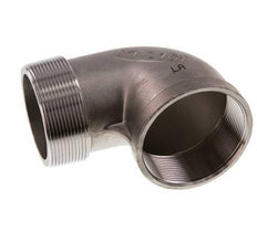 Rp 2 1/2'' x R 2 1/2'' F/M Stainless steel 90 deg Elbow Fitting 16 Bar