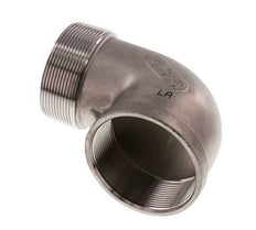Rp 2 1/2'' x R 2 1/2'' F/M Stainless steel 90 deg Elbow Fitting 16 Bar