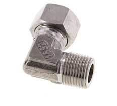 R 1/2'' Male x 15L Stainless steel 90 deg Elbow Fitting 315 Bar DIN 2353