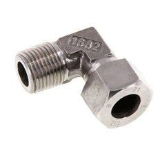 R 1/2'' Male x 15L Stainless steel 90 deg Elbow Fitting 315 Bar DIN 2353