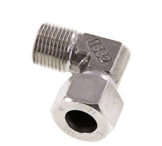 R 1/2'' Male x 15L Stainless steel 90 deg Elbow Fitting 315 Bar DIN 2353