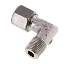 R 1/4'' Male x 8L Stainless steel 90 deg Elbow Fitting 315 Bar DIN 2353
